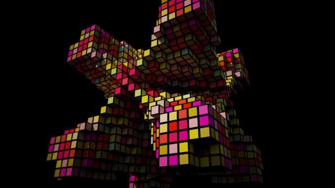 messed up cube